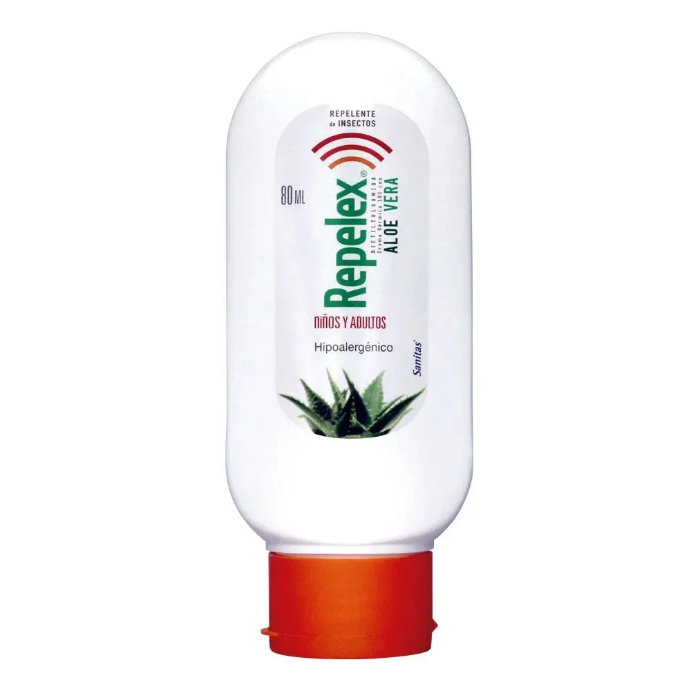 Repelex crema "Aloe vera" "Niños y adultos" x 80 g SANITAS